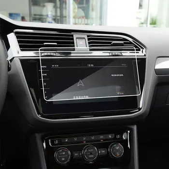 Защитная пленка из закаленного стекла для Volkswagen Tiguan R/Фольксваген Тигуанр 2021 2022 9,2-дюймовый автомобильный экран GPS-навигации