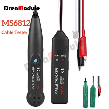 Тестер кабельного трекера 1,5 кГц Сетевой детектор телефонной линии искатель проводов проверка местоположения контрольной точки трассировки проводов MS6812