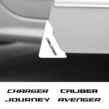 2шт Защитная крышка для угла двери автомобиля от царапин, автоаксессуары для Dodge Charger Caliber Challenger Journey Avenger Caravan