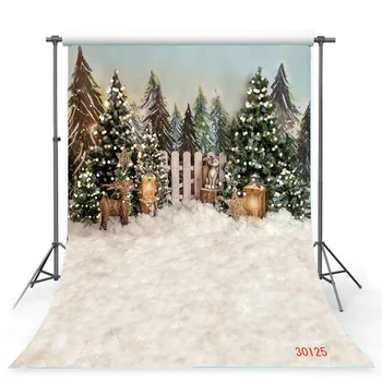 ШУОЖИКЕ, Рождественская елка, фон для фотосъемки, Снежный подарок, декор для вечеринки, Детский баннер, Праздничный реквизит для фотостудии DN-02