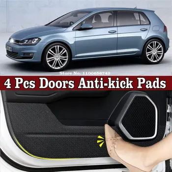 Наклейка на дверную панель автомобиля Противоударный коврик Аксессуары для авто для Volkswagen VW Golf 6 MK6 2008 - 2013 5-дверный хэтчбек