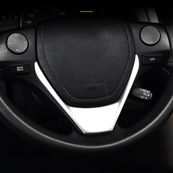 ABS Пластиковая рамка кнопки рулевого колеса автомобиля, Накладка для Toyota RAV4 RAV 4 Аксессуары 2013 2014 2015 2016 2017 Стайлинг автомобилей