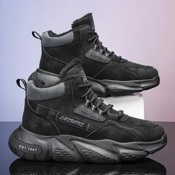 Мужская обувь Dr. Осень и зима 2023, Новая мужская рабочая одежда, Повседневная черная кожаная обувь, Спортивная Зимняя мужская обувь