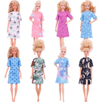 Аксессуары для кукол Barbies Clothes Dress для 11,5-дюймовых кукол Barbies и BJD в лаконичных модных платьях для девочек, детские подарочные игрушки