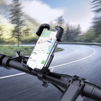 Велосипедный Держатель Телефона GPS Клип Велосипедный Смартфон Крепление Велосипедный Электрический Скутер Регулируемые Подставки Для Мобильных Телефонов Аксессуары Для Велосипедов