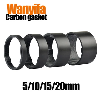 Wanyifa 1-1 /8-дюймовый Велосипедный Гарнитура из углеродного волокна Комплект Прокладок 5 мм 10 мм 15 мм 20 мм