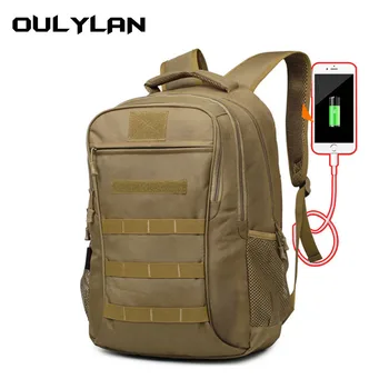 Зарядные дорожные сумки Cool Walker 50Л Рюкзак большой емкости армейский военно-тактический USB Легкая спортивная сумка для кемпинга на открытом воздухе