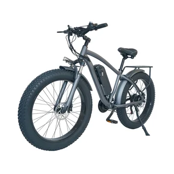 Электрический велосипед 48V500W Fat Tire Электрический велосипед для взрослых Электровелосипед Горный велосипед с литиевой батареей емкостью 15 Ач Электрический велосипед