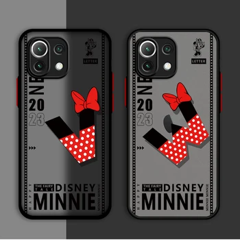 Чехол для телефона с принтом Redmi 9 9T A2 9C 12C 10 12 5G 9A K40 Pro A1 10C Роскошная Обложка с Надписью Minnie Personality