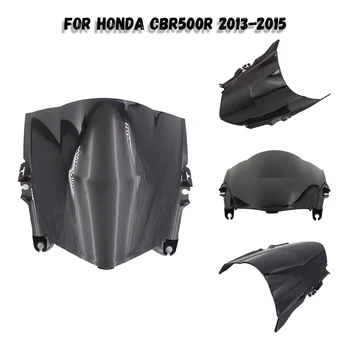 Для Honda CBR 500R CBR500R CBR500 R 2013-2015 Ветровое Стекло Защита От Ветра Double Bubble Ветроотражатель Аксессуары Для мотоциклов