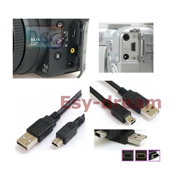 USB Кабель для Передачи данных для камер Fujifilm Fuji FinePix S9500 S9600 S9100 S5500 S5600 S5000 S3 Pro A610 A800 A900 E900