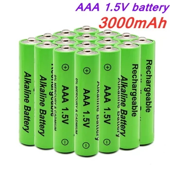 1.5 V AAA battery 3000mAh щелочная AAA аккумуляторная батарея для дистанционного управления игрушечной легкой батареей высокой емкости и длительного срока службы