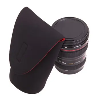 Мягкая защитная сумка для объектива зеркальной камеры, чехол, водонепроницаемая сумка для Canon, Nikon, Sony, сумка для объектива камеры