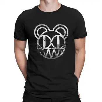 Повседневные мужские футболки с логотипом музыкальной группы с круглым вырезом, футболки из 100% хлопка, футболки Radiohead с коротким рукавом, топы для вечеринок