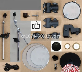 Цифровой электронный барабанный триггер Подставка для тарелок Diy Kit Музыкальное оборудование Тренировочная ударная установка Профессиональный музыкальный инструмент Tamburo