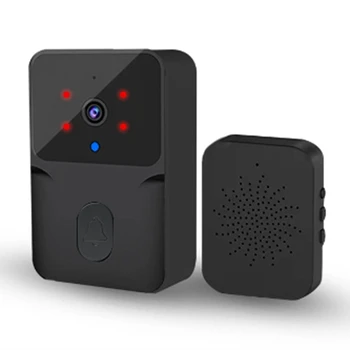 Wi-Fi Дверной звонок Домашний Беспроводной дверной звонок Tuya Wifi с камерой постоянного и переменного тока на батарейках с камерой Alexa Google Doorbell