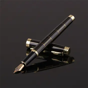 Роскошная металлическая авторучка 0,5 мм, многоразовая чернильная ручка, конвертируемая каллиграфическая ручка для письма и рисования, деловой подарок