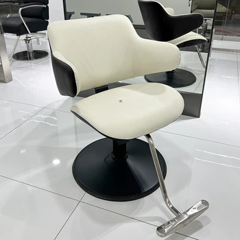 Парикмахерское кресло Кресло для стрижки волос Регулируемое парикмахерское кресло для парикмахерского салона Кресло для парикмахерской