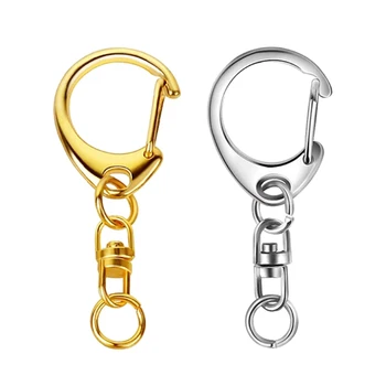 10 шт. для кольца для ключей с цепочкой Металл для кольца для ключей с 8 мм открытым переходным кольцом и Co