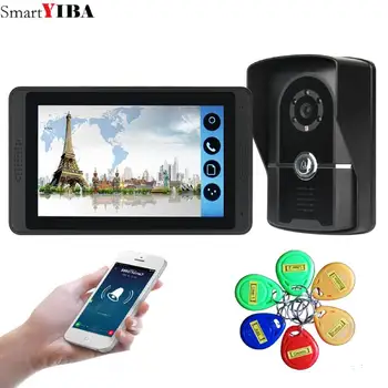 Беспроводная система видеодомофона Wifi, камера видеодомофона 1080P, комплекты видеодомофонов для дома, виллы, квартиры