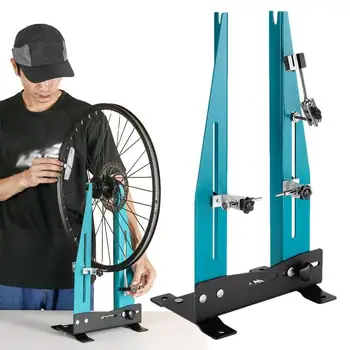 Обслуживание и регулировка кронштейна колеса велосипеда, коррекция обода, настольный набор колес для горного дорожного транспортного средства, инструмент для ремонта велосипеда