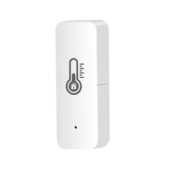 Датчик температуры и влажности Tuya Wifi, датчик влажности в помещении, мониторинг приложения для Alexa Google Home Voice
