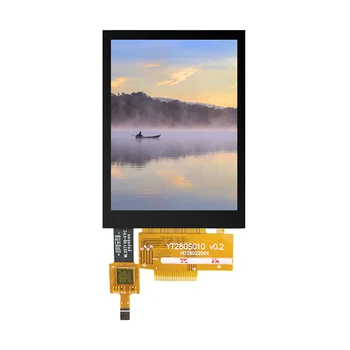 2,8-дюймовый TFT ЖК-дисплей Цветной Экран ILI9341 Драйвер 4-Проводной Последовательный порт SPI Разрешение 240* 320 18Pin Емкостный Сенсорный GT911