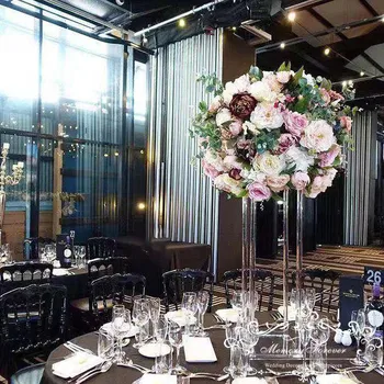 новейший хрустальный акриловый свадебный аксессуар 2019 года, колонна для свадебной дорожки, подставка для свадебных цветов, украшение для вечеринки, украшение стола.
