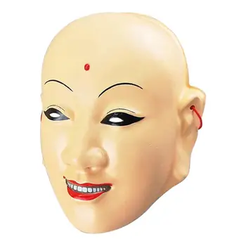 Страшная Обложка На Хэллоуин Scary Tang Monk Face Cover Косплей Хэллоуин Tang Monk Role Play Costume Лицевая Обложка Для Косплей Вечеринки