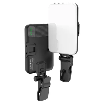Selfie Light 2200 мАч Перезаряжаемый Клип Video Light С Регулировкой 3 Режимов освещения, Для Телефона, Камеры, Ноутбука, Ipad и т. Д