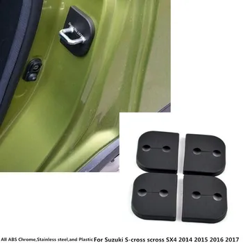 Для Suzuki S-Cross Scross Sx4 2014 2015 2016 2017 Стайлинг кузова автомобиля Антикоррозийный Водонепроницаемый Дверной замок Ключи Крышка с пряжкой для ключей