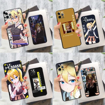 Аниме-чехол для телефона Ai Hayasaka Love Is War для iPhone 14 13 12 11 Pro Max XS XR X 6S 7 8 Plus SE 2020 13 12 Мини-задняя крышка