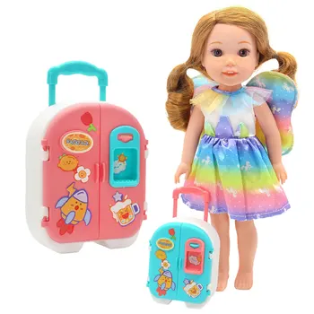 Новая выдвижная коробка для куклы American Girl, 14-дюймовая кукольная одежда, 36-сантиметровые аксессуары для куклы Wellie Wishers