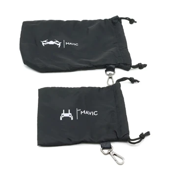 R9JA Водонепроницаемая фланелевая сумка на шнурке, чехол для хранения, выдвижной карман для DJI Mavic 3